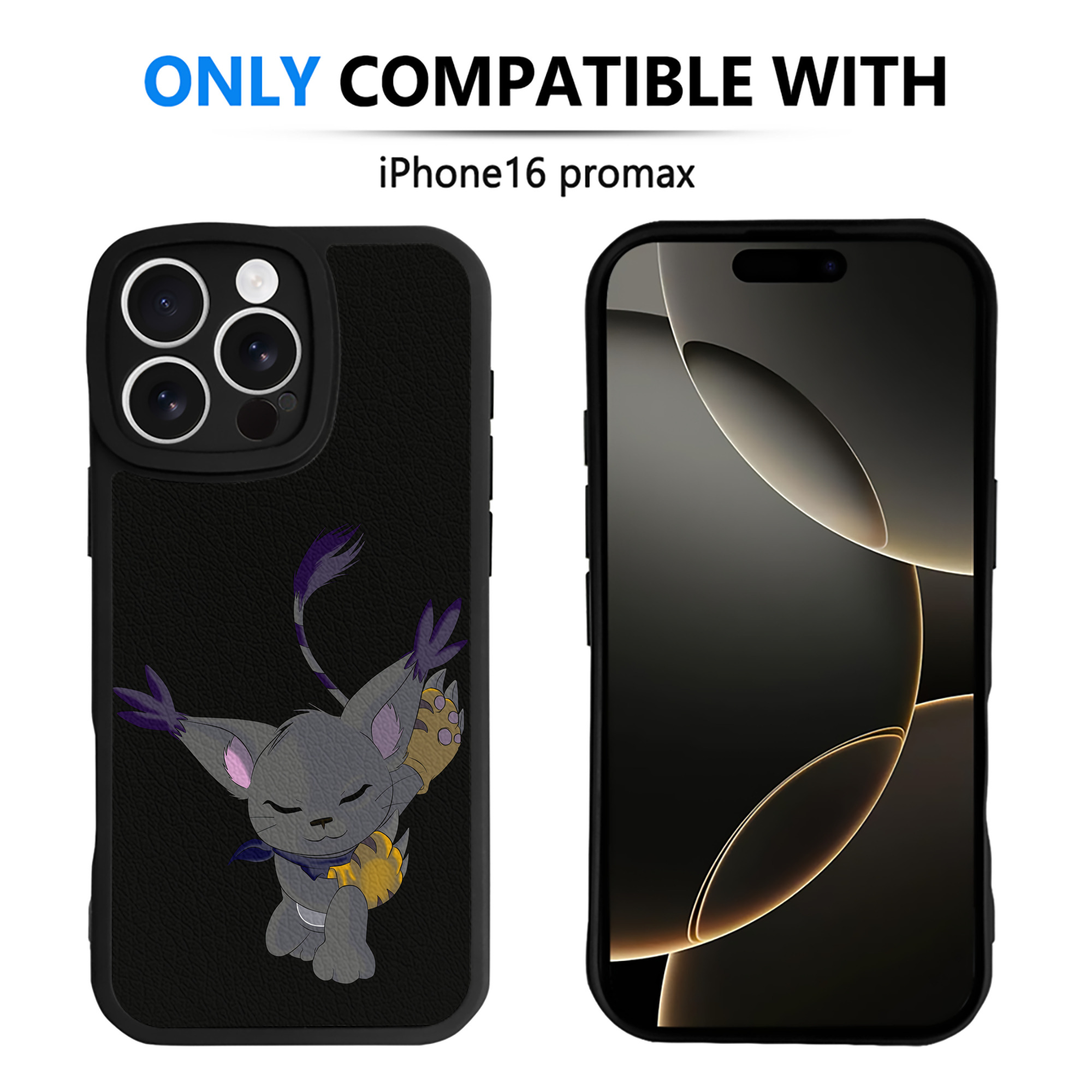 （画像用） Digimon デジタルモンスター/デジモン 【iPhone 16シリーズ対応】シリコンスマホケース（レザー調） 材質：シリコン